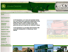 Tablet Screenshot of deerequipment.com